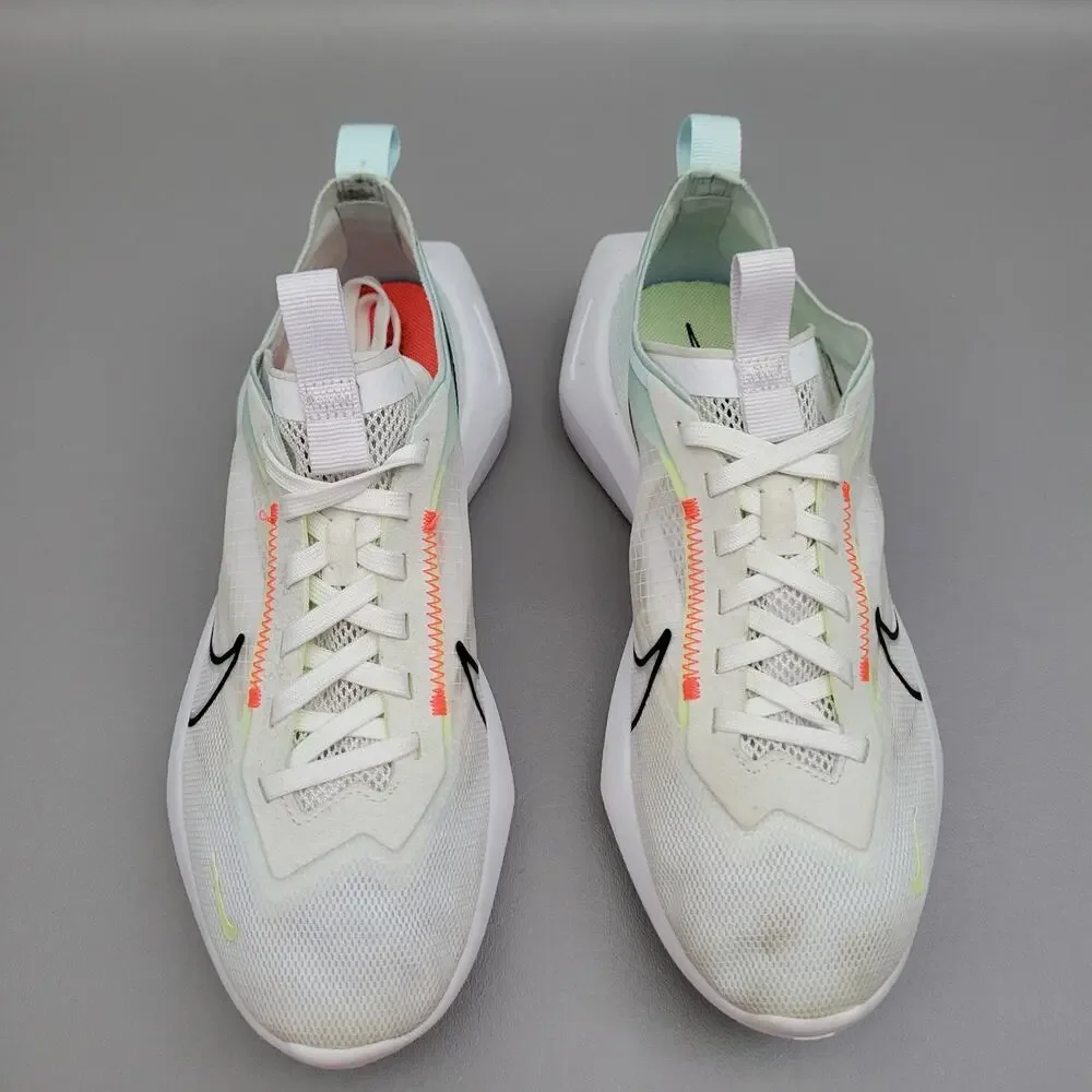 Nike Vista Lite Womens Size 7 White Pink Athletic Running Walking Shoes Sneakers
